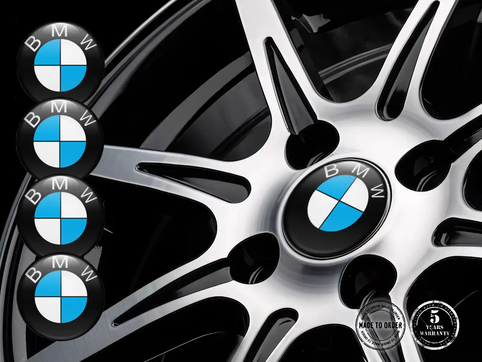 BMW Décalques Roues Marque Fusion Galactique Suprême